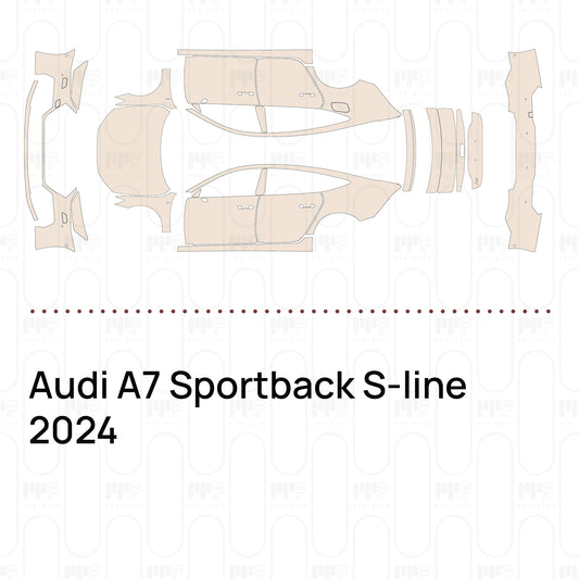 Voorgesneden PPF Audi A7 Sportback S-line 2024