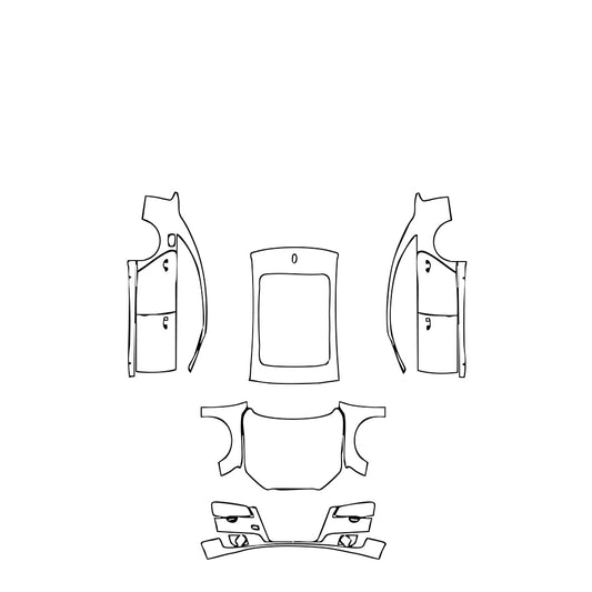 Pre-Cut PPF Audi A8 A8 L (Extended Wheelbase) Base 2011 - PPF-Kits