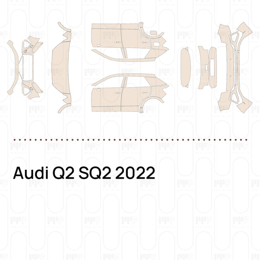 Voorgesneden PPF Audi Q2 SQ2 2022