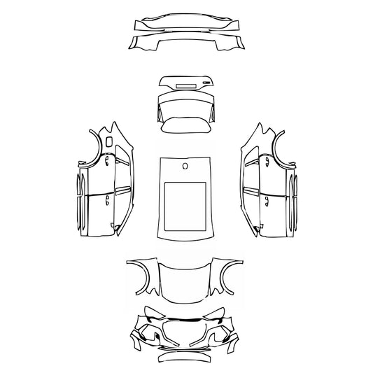 Pre-Cut PPF Audi Q3 SUV RSQ3 2020 - PPF-Kits
