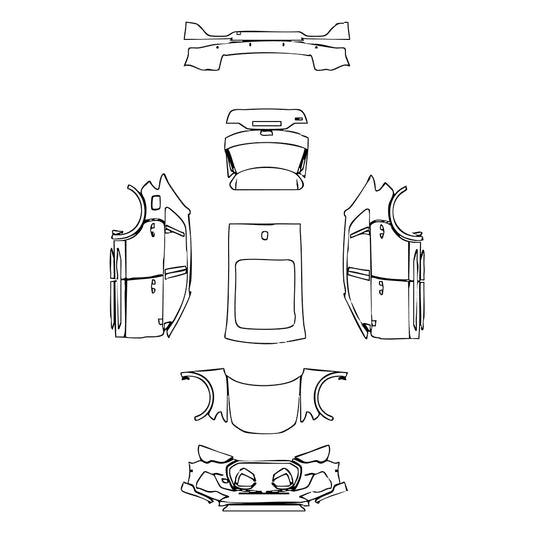 Pre-Cut PPF Audi Q3 SUV S-Line 2019 - PPF-Kits