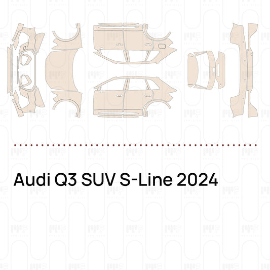Voorgesneden PPF Audi Q3 SUV S-Line 2024