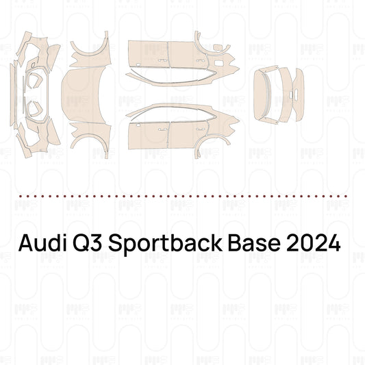 Voorgesneden PPF Audi Q3 Sportback Base 2024