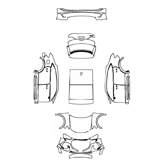 Pre-Cut PPF Audi Q3 Sportback RSQ3 2020 - PPF-Kits