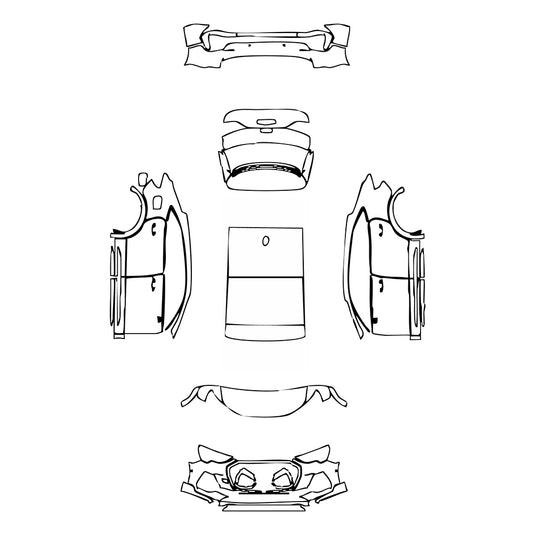 Pre-Cut PPF Audi Q3 Sportback S-line 2023 - PPF-Kits