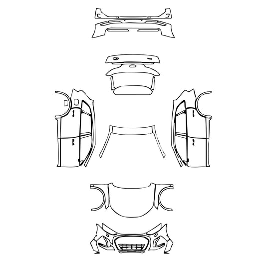 Pre-Cut PPF Audi Q5 Extended Wheelbase Base 2024 - PPF-Kits