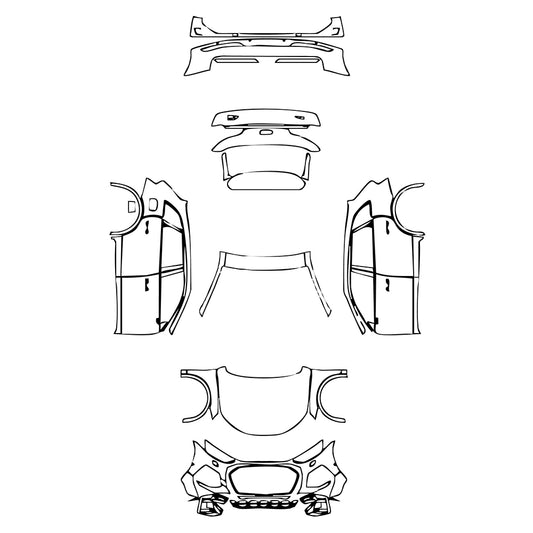 Pre-Cut PPF Audi Q5 Extended Wheelbase S-line 2024 - PPF-Kits