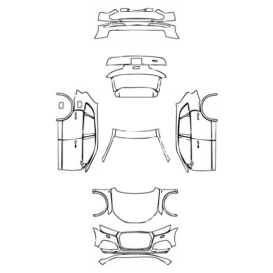 Pre-Cut PPF Audi Q5 SQ5 2018 - PPF-Kits