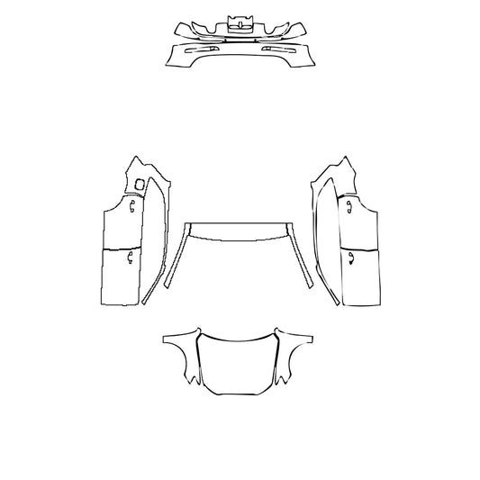 Pre-Cut PPF Audi Q5 Standard Wheelbase Base 2009 - PPF-Kits