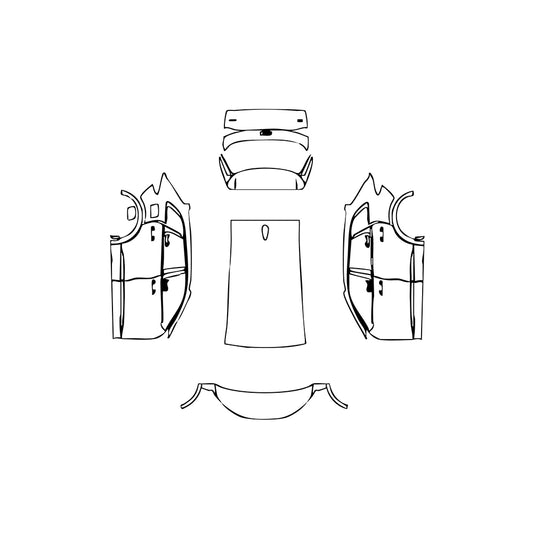 Voorgesneden PPF Audi Q5 Standard Wheelbase Base 2025