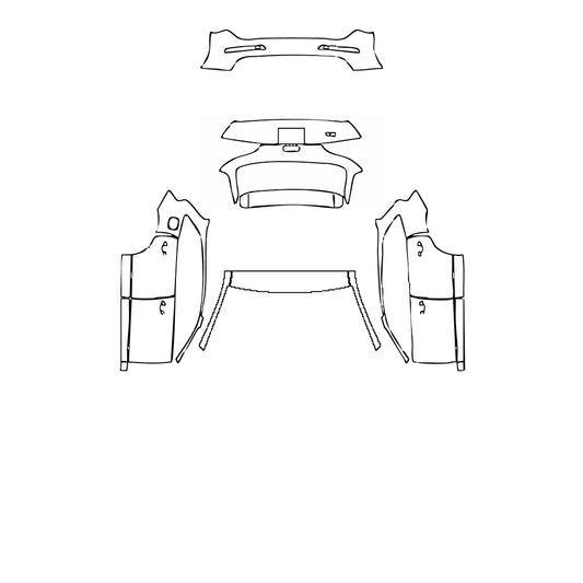 Pre-Cut PPF Audi Q5 Standard Wheelbase S-line 2017 - PPF-Kits