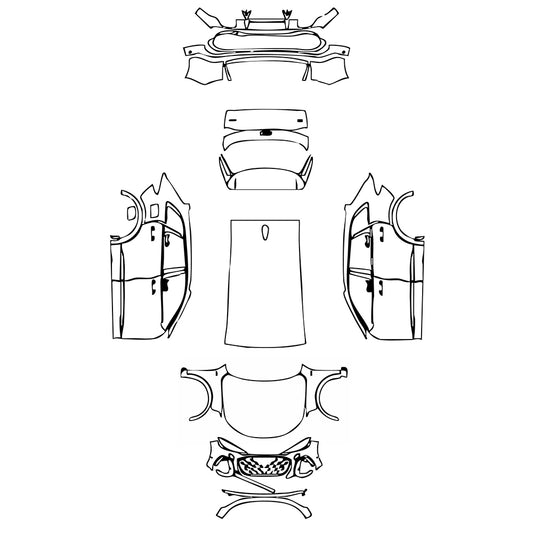 Voorgesneden PPF Audi Q5 Standard Wheelbase S-line 2025
