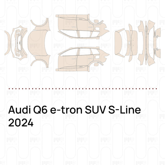 Voorgesneden PPF Audi Q6 e-tron SUV S-Line 2024