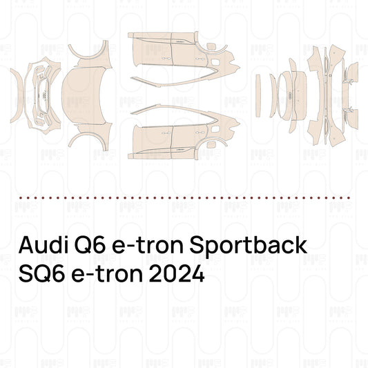 Voorgesneden PPF Audi Q6 e-tron Sportback SQ6 e-tron 2024