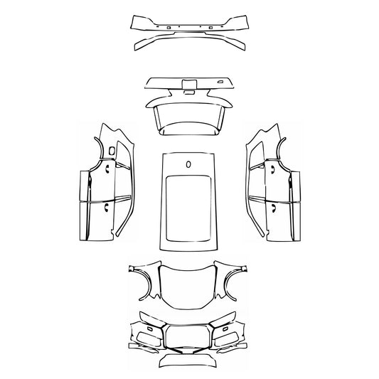 Pre-Cut PPF Audi Q7 Base 2016 - PPF-Kits