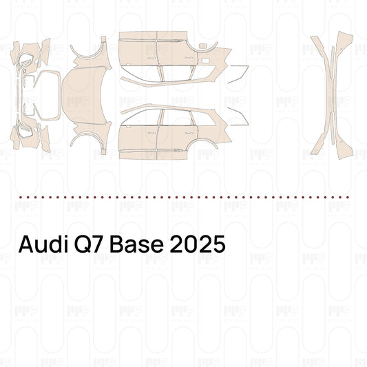 Voorgesneden PPF Audi Q7 Base 2025