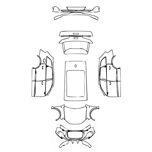 Pre-Cut PPF Audi Q7 S-line 2023 - PPF-Kits