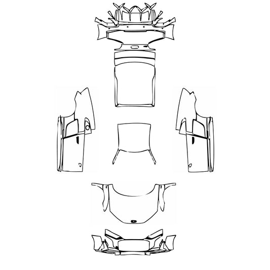 Pre-Cut PPF Audi R8 V10 Coupe 2020 - PPF-Kits
