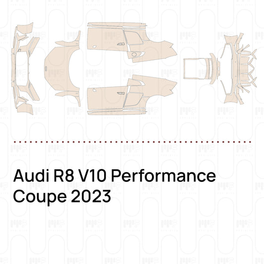 Voorgesneden PPF Audi R8 V10 Performance Coupe 2023