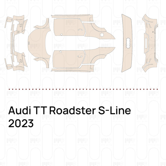 Voorgesneden PPF Audi TT Roadster S-Line 2023