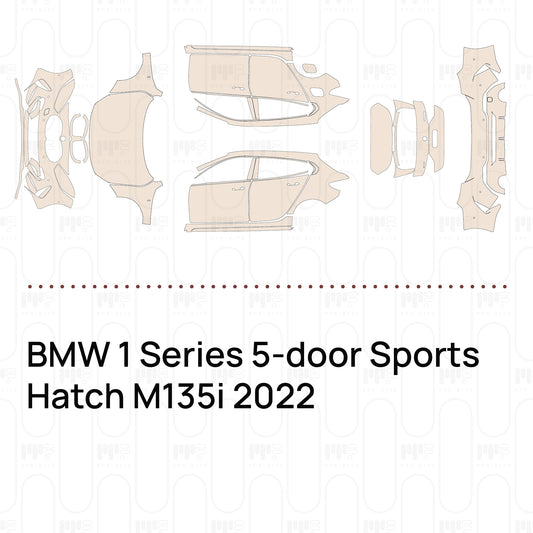 Voorgesneden PPF BMW 1 Series 5-door Sports Hatch M135i 2022