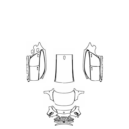 Voorgesneden PPF BMW 1 Series 5-door Sports Hatch M135i 2025