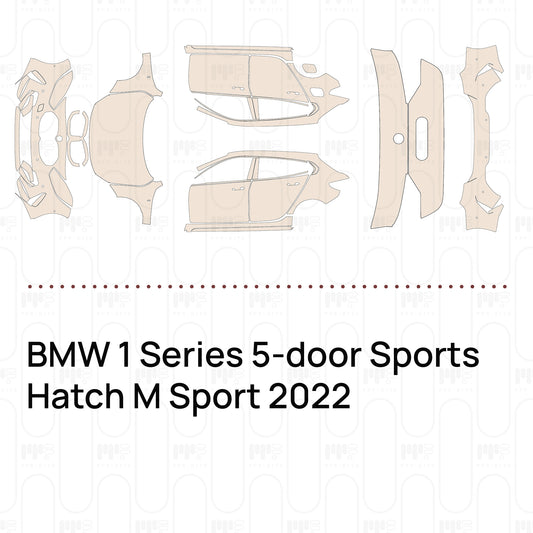 Voorgesneden PPF BMW 1 Series 5-door Sports Hatch M Sport 2022