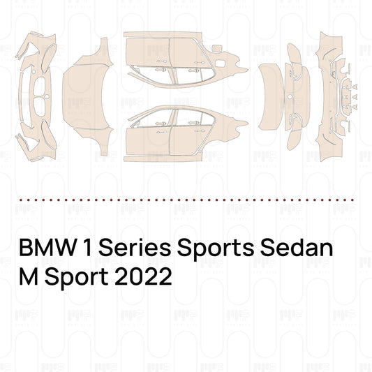 Voorgesneden PPF BMW 1 Series Sports Sedan M Sport 2022