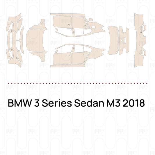 Voorgesneden PPF BMW 3 Series Sedan M3 2018