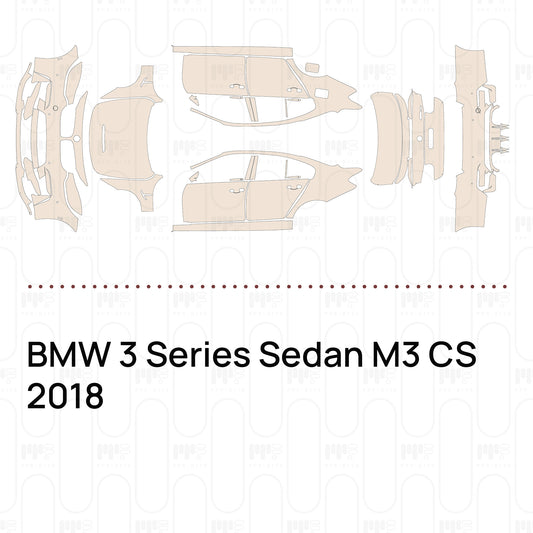 Voorgesneden PPF BMW 3 Series Sedan M3 CS 2018