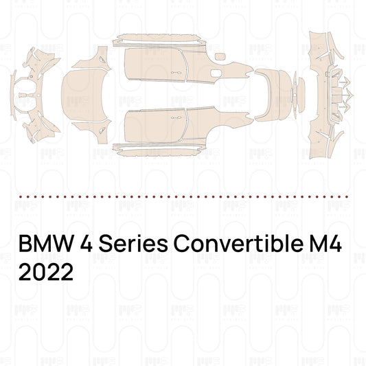 Voorgesneden PPF BMW 4 Series Convertible M4 2022