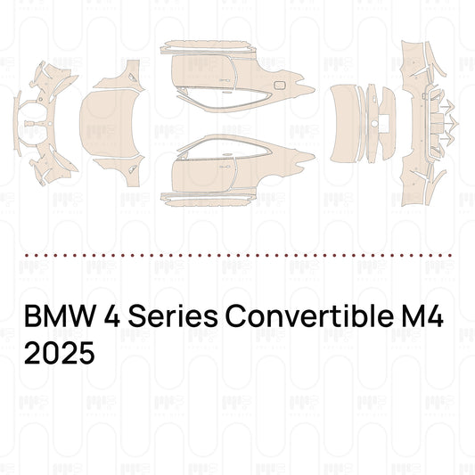 Voorgesneden PPF BMW 4 Series Convertible M4 2025