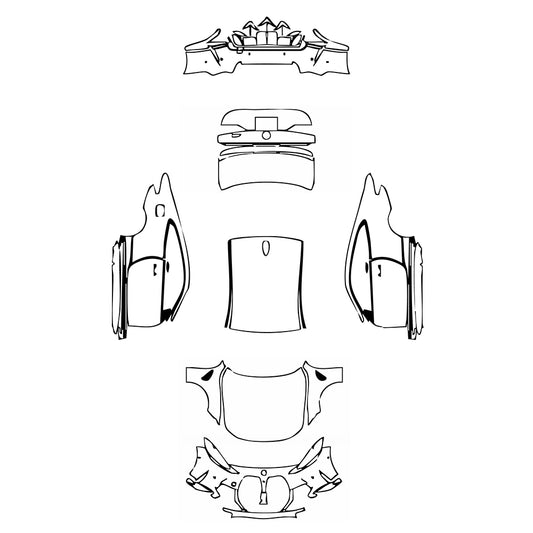 Pre-Cut PPF BMW 4 Series Coupe M4 2022 - PPF-Kits