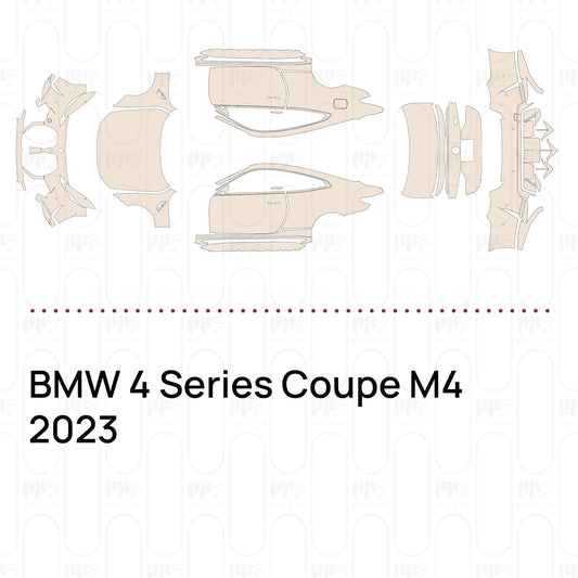 Voorgesneden PPF BMW 4 Series Coupe M4 2023