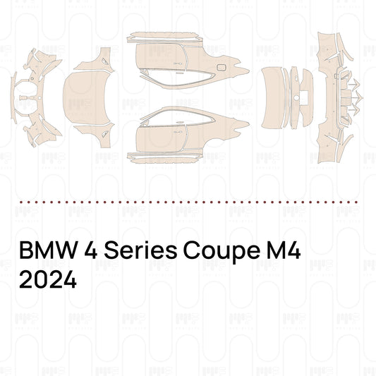 Voorgesneden PPF BMW 4 Series Coupe M4 2024