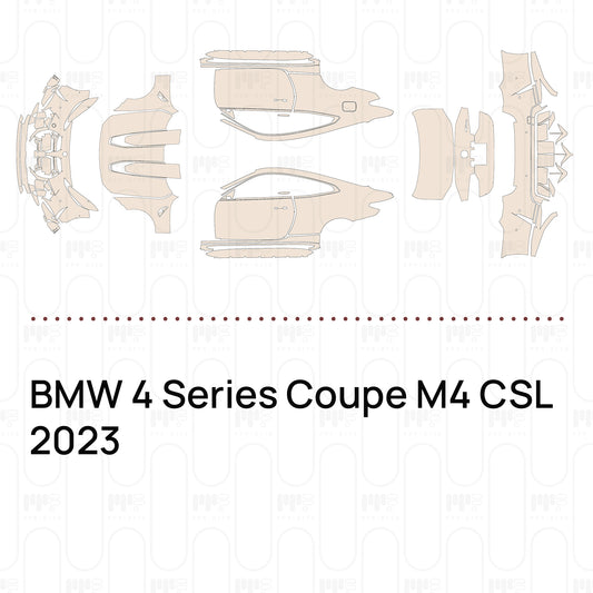 Voorgesneden PPF BMW 4 Series Coupe M4 CSL 2023