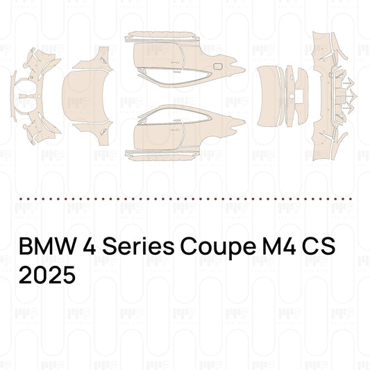 Voorgesneden PPF BMW 4 Series Coupe M4 CS 2025