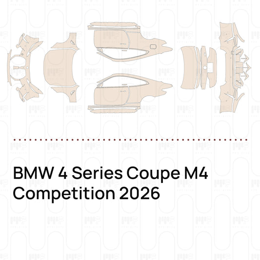 Voorgesneden PPF BMW 4 Series Coupe M4 Competition 2026