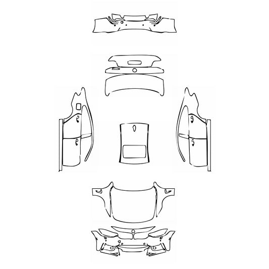 Pre-Cut PPF BMW 4 Series Gran Coupe M Sport 2016 - PPF-Kits
