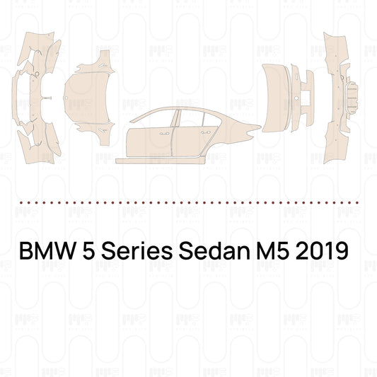 Voorgesneden PPF BMW 5 Series Sedan M5 2019