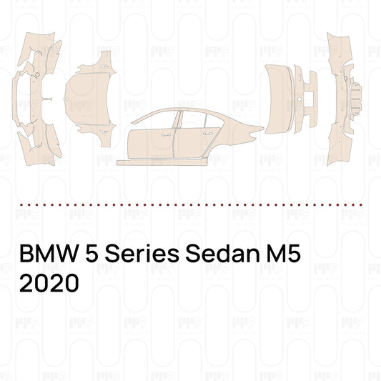 Voorgesneden PPF BMW 5 Series Sedan M5 2020