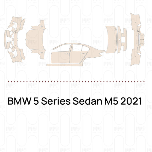 Voorgesneden PPF BMW 5 Series Sedan M5 2021