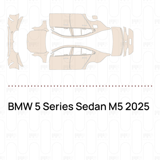 Voorgesneden PPF BMW 5 Series Sedan M5 2025
