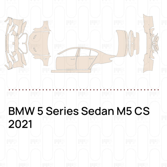 Voorgesneden PPF BMW 5 Series Sedan M5 CS 2021