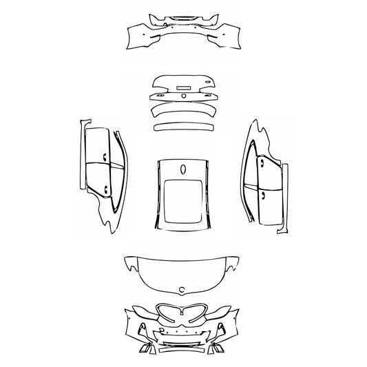 Pre-Cut PPF BMW 6 Series Gran Turismo M Sport 2021 - PPF-Kits