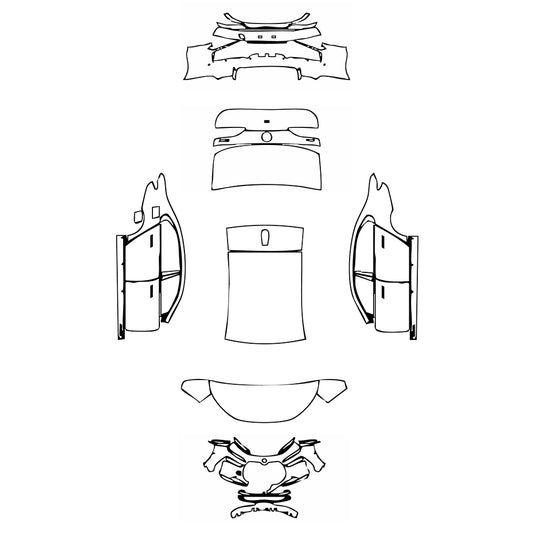 Pre-Cut PPF BMW 7 Series Luxury 2025 - PPF-Kits