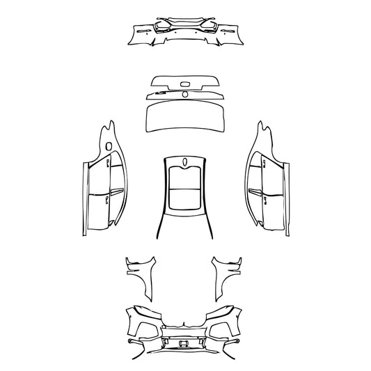 Pre-Cut PPF BMW 7 Series M Sport 2022 - PPF-Kits