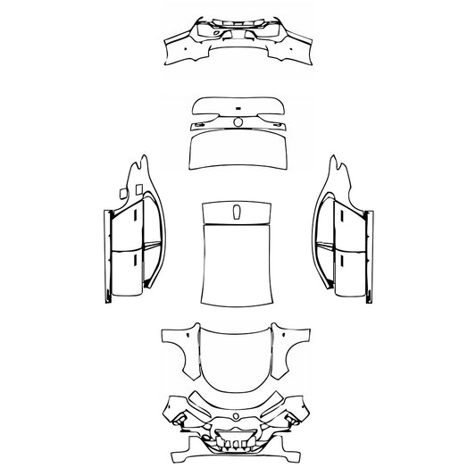 Pre-Cut PPF BMW 7 Series M Sport 2023 - PPF-Kits