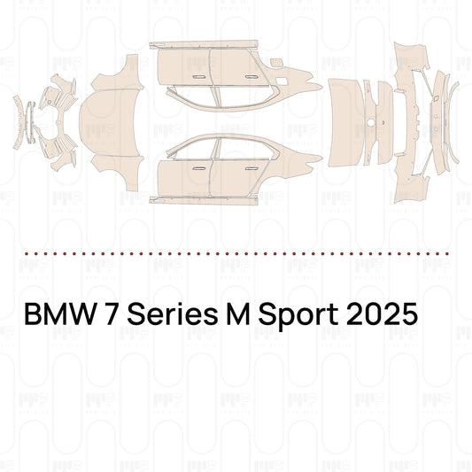 Voorgesneden PPF BMW 7 Series M Sport 2025
