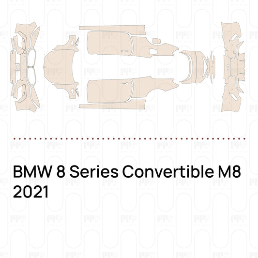 Voorgesneden PPF BMW 8 Series Convertible M8 2021